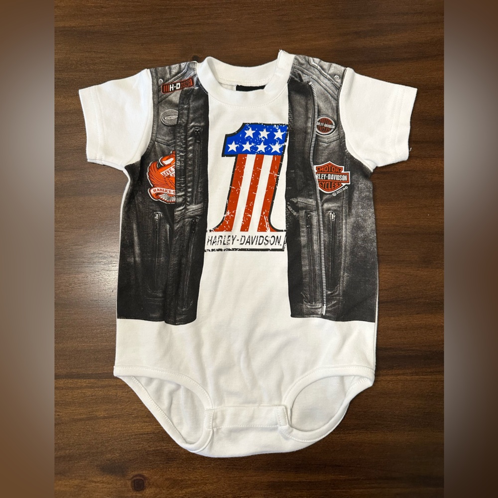 Harley Davidson Onesie (NEW)